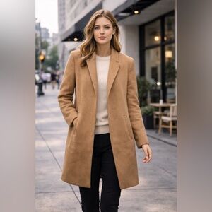 Elegant Tan Women's Coat